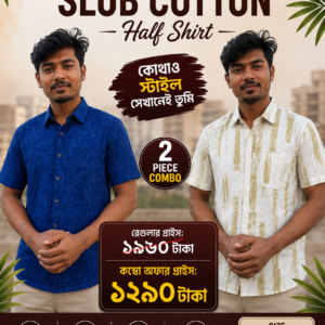 স্লাব কটন হাফ শার্ট PRIMIUM SLUB COTTON HALF SHIRT #HALFSHIRT #COTTONSHIRT #AARONGHALFSHIRT #BISHWRONG #RONGBANGLADESH #BANGLADESHIFESHION #স্লাবকটনহাফশার্ট